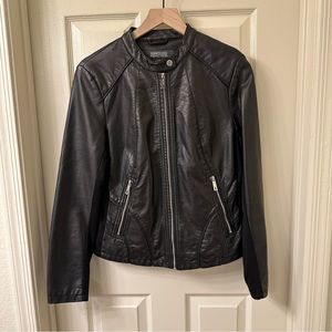 Kenneth Cole Faux Leather Jacket